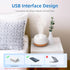 ASAKUKI Essential Oil Diffuser, Ultrasonic Aromatherapy Oil Humidifier with 7 Colors Lights 2 Mist Mode for Home...