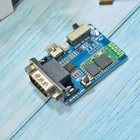 1Pcs RS232 Bluetooth Serial Adapter Communication Master-Slave Module 5v Mini USB...