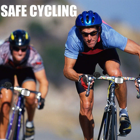 SANNIX Bicycle Reflectors Front and Rear Kit Bike Handlebar Bell Bicycle Accessories...