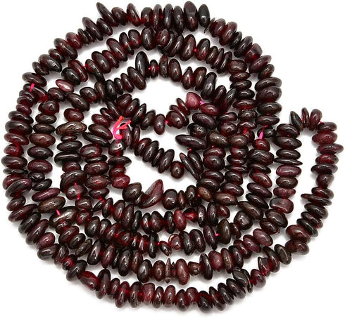 PLTbeads 5-8mm Natral Healing Gemstone Waist Bracelets Necklace Kit Irregular Stone DIY Crafts Design Jewelry Making 1 Strand per Bag Approxi 34 i...
