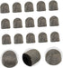 20pcs Stylus Cloth Tip Stylus Pen Replacement Touchscreen Pen Tips Mesh Fiber Caps Replacement Tip for Pencil Replacement Stylus Head Protective P...
