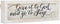 Give It To God Go To Sleep Whitewashed 10 x 3 Wood Tabletop Plaque...
