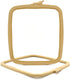 Nurge Beige Large (No:4) Plastic Square Embroidery Hoop, Cross Stitch Hoops, Punch Needle Hoop , DIY Craft Sewing,ABS Plastic Embroidery Hoops...