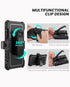 for Samsung Galaxy S22-Plus Case: ShockProof Durable S22+ Cell Phone Cover with Built-in Kickstand | TPU Bumper Textured | Full-Body Protective Ru...