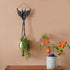 Macrame Gothic Bat Hanging Planter Decor, Bat Macrame Hanger for Various Plants from Potted Succulents and Air Plants, Boho & Witchy Room Decor, U...
