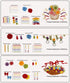 Westhood 3 Sets Beginners Embroidery kit, Different Stitches Practice with Instructions, Embroidery Starters Kit with Patterns Include 2 Wooden Em...