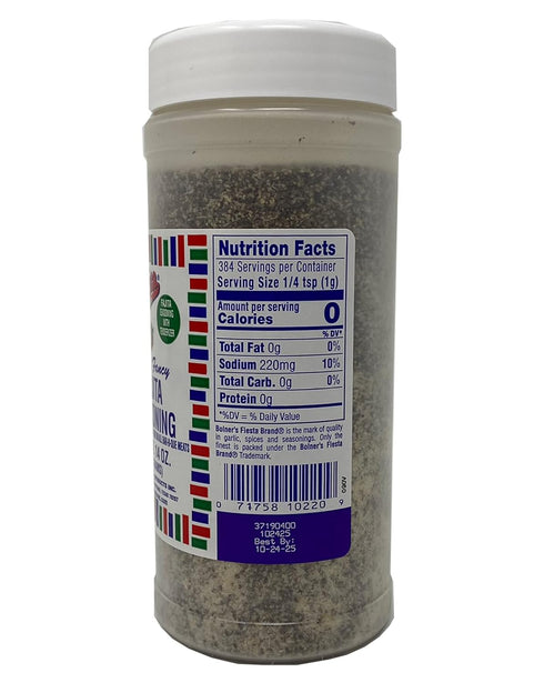 Bolner's Fiesta Extra Fancy Fajita Seasoning 14 Oz Plastic Jar (Pack of 1)...