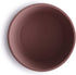 mushie Silicone Suction Bowl | BPA-Free Non-Slip Design (Cloudy Mauve)...