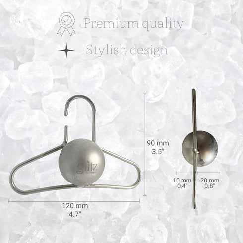 Stainless steel Chilling Coffee Espresso Ball for Coffee Lovers Gold Silver Java Ball Brew Chilling Ball (Silver)...
