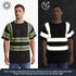 SKSAFETY High Visibility Professional Level T-Shirts Quick Dry Class 3 Safety Shirts for Men?Women, Reflective Short Sleeve Breathable Birdeyes T-...