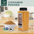 Soeos Cinnamon Powder, Cinnamon, Ground Cinnamon, Cinnamon Sticks, 100% Raw, Non-GMO, Kosher Certified, Cinnamon Seasoning Spice for Coffee, Bakin...