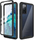 KIOMY Clear case for Samsung Galaxy S20 FE 5G Hybrid Hard PC Back with Soft TPU Shockproof Bumper Protection Cover 2 in 1 Dual Layer Design with B...