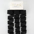 MEEDEE Black Chiffon Ribbon 1 Inch Frayed Ribbon Chiffon Silk Ribbon Black Fringe Ribbon Thin Chiffon Ribbons for Crafts, Gift Wrapping, Wedding I...