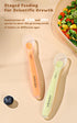 Baby Spoons, First Stage Feeding For Baby, Soft Silicone, Toddler spoon, Baby's First Foods Spoon Set with Travel Case, Gum-Friendly, Baby Gifts, ...