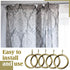 Shappy 20 Packs Metal Drapery Curtain Rings Hanging Rings for Curtains and Rods, Drape Sliding Eyelet Rings 30 mm Internal Diameter(Antique Brass)...