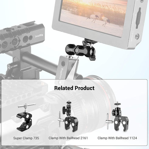SmallRig Universal Magic Arm with Small Ballhead (2pcs) 2158...