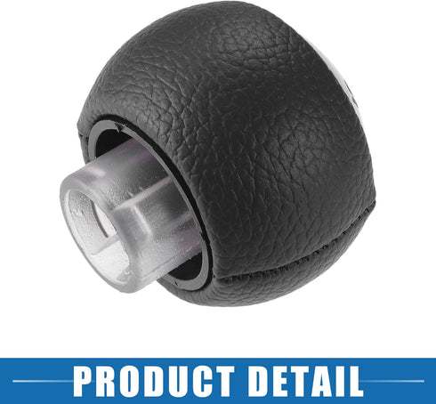 5 Speed Manual Transmission Shift Knob Gear Shifter for Peugeot 307 308 3008 407 5008 807 Plastic Black Silver Tone...