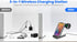 Wireless Charging Station 3 in 1 Wireless Phone and Watch Stand, 20 W Fast Charging, Foldable Travel Charger Stand for iPhone 15 14 13 12, for App...