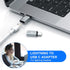 USB A to USB C,Type C Female to USB Male,Type C Male to Type C Female,Type C to USB B iPhone Female to Type c Compatible Samsung Galaxy,Laptop(5pa...