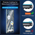 IMBZBK [4+4 Pack for Google Pixel 7a Screen Protector Tempered Glass Accessories 4 Pack Screen Protector with 4 Pack Camera Lens Protector for Pix...