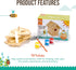 Beetle & Bee Build A Bird Bungalow - DIY Kid Art Craft Outdoor Birdhouse Kit, House Painting Kit for Kids, Hardware Glue Included- 4 Paints, 1 Bru...