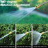 Garden Hose Nozzle Sprayer Heavy Duty Metal Brass Nozzle High Pressure Water Hose Nozzle Adjustable Spray Gun for Watering Plants,Lawn and Patio C...