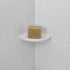 Questech 5" Soap Dish, Corner Shelf for Inside Shower, Retrofit Shower Organizer for Tiled Walls, Corner Soap Holder Bathroom Accessories, Metro F...