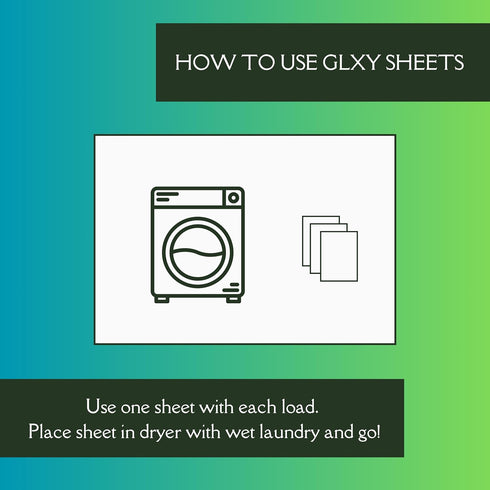 GLXY Laundary Detergent Sheets, 50 Sheets (upto100 Loads), Biodegradable, Eco Friendly, No Plastic....