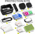 Accessories Kit for Go Pro Hero 12/11/10/9 Black,Silicone Sleeve Protective Case with Rubber Lens Cover+Screen Protector+Battery Side Cover+Lens C...