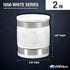 Fernco 1056-22 2-in. Flexible PVC Pipe Coupling for Cast Iron and Plastic Plumbing Connections in White...