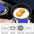 GOWENIC Egg Mini Frying Pan, Black 12cm Mini Household Egg Pan, Household Small Kitchen Cooker, for Frying Eggs...