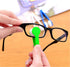5 Pcs Mini Sun Glasses Eyeglass Microfiber Spectacles Cleaner Soft Brush Cleaning Tool Mini Microfiber Glasses Eyeglasses Cleaner Cleaning Clip (B...