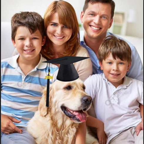 Pet Graduation Caps Dog Graduation Hat with 2024 Black Tassel Puppy Grad Hat Graduation Costume for Dogs Cats Holiday Dog Outfits Accessory Party ...
