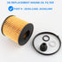 Engine Oil Filter, Replace 26350-2J000, 263502J000, S11913 Compatible with Hyundai 2.0L - 2021-2023 Elantra 2.0L, 2022-2023 Kona 2.0L, 2020-2022 S...
