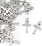 Framendino, Cross Charms Pendants Vintage Mini Cross Charm for DIY Crafts Jewelry Making Earring Necklace Bracelet Ankle Keychain Bronze...