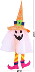 JOYIN 3 Packs 30” Halloween Outdoor Ghost LED Light up Lantern Party Decor for Halloween, Outdoor Decoration, Halloween-Themed Party Decorations...