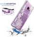 KIOMY Clear Case for Samsung Galaxy S9, Airbags Corners Shockproof Bumper Protective Cover Hybrid Design Hard PC Back + Flexible TPU Frame Lace Fl...