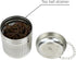 Stainless Steel Tea Ball Strainer Infusers with Fine Mesh and Chain Hook for Steeping Loose Leaf Tea Spices Seasonings...