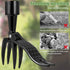Weed Picker with Handle Stand Up Weed Puller Tool for Garden Adjustable Weeder Weed Removal with Non-Slip Metal Front Claws, Easy to Carry, No Squ...