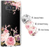 Case for Galaxy Note 9, Slim Shockproof Clear Soft Flexible TPU Phone Protective Case Cover for Samsung Galaxy Note 9 (Rose Flower)...