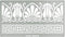 Aleks Melnyk No.328 Metal Stencil, Ancient Greek Fret and Roman Ornament, Meander, Palmette Motif, Border, Patterns, Small Stencil, 1 PC, Template...