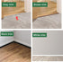 Floor Transition Strip Self Adhesive, PVC Flooring Threshold Edging Trim Suitable for Carpet with a Height Less Than 3 mm Grey, 6.56 feet...