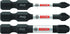 BOSCH ITPHV203 3-Piece 2 In. Phillips Impact Tough Screwdriving Power Bits Assorted Set...
