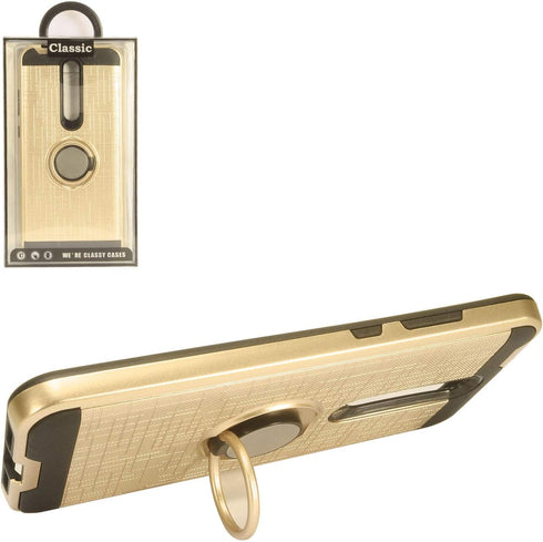for Coolpad Legacy Brisa (2020) CP3706AS - Phone Case w/Ring Stand - RS2 Gold...