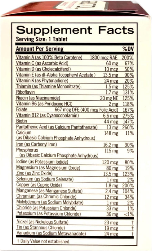 Geritol Complete Tablets 100 Tablets...
