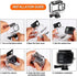 60M/196FT Waterproof Housing Case Compatible for Go Pro Hero12 Black/Hero11 Black/Hero10 Black/Hero9 Black, Protective Underwater Dive Case Shell ...