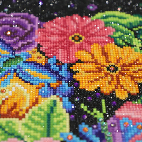 NAIMOER Flowers Diamond Art for Adults, Special Shaped Diamond Art Butterfly Full Drill Diamonds Arts Dozts Crystal Rhinestone Craft Canvas for Ho...