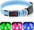 Light Up Dog Collars - Rechargeable LED Dog Collar - Reflective Dog Camping Gear Puppy Collars - Adjustable Dog Glow Collar - Christmas Dog Lights...