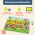 B. toys- Peek & Explore - School BusChunky Puzzle – Puzzle for Toddlers, Kids – School Bus Puzzle – School, Bus, Students – 2 Years +...