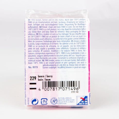 Fimo Leather Effect Polymer Clay 2oz-Berry -EF801-229...